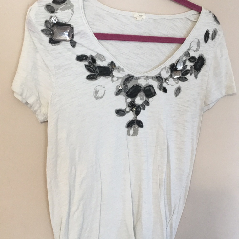 JCrew Jeweled top